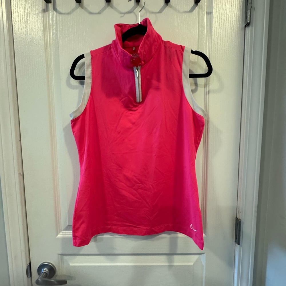 Nike Golf 1/4 zip sleeveless Tour Performance